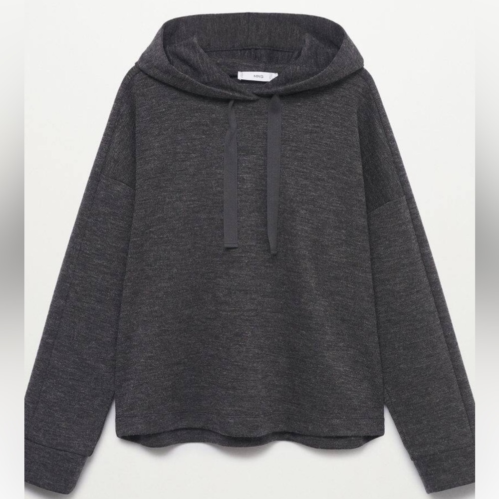 Fleck Dark Heather Grey Hoodie